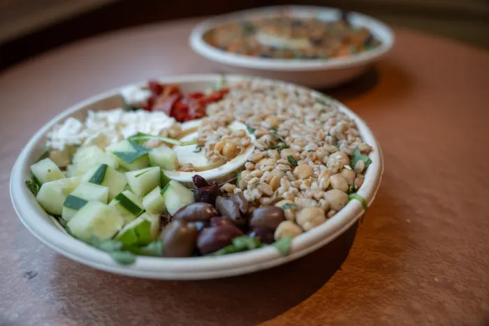 Quinoa kale harvest bowl